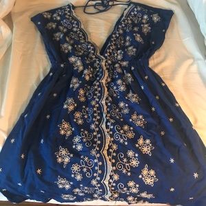 Little Blue Beach Coverup